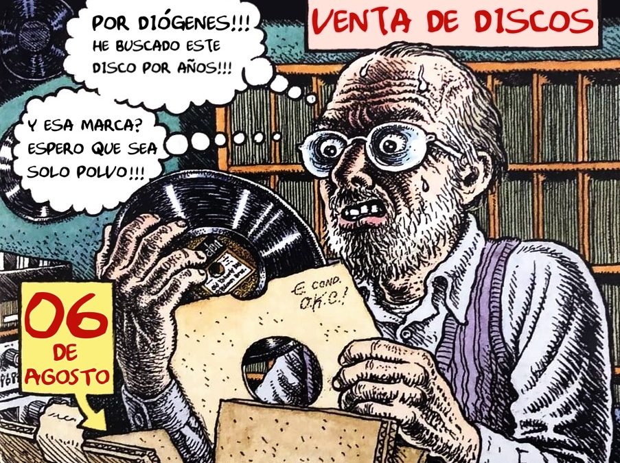 FERIA DE VINILOS DIOGENES VUELVE A LA CARGA EN VIÑA DEL MAR