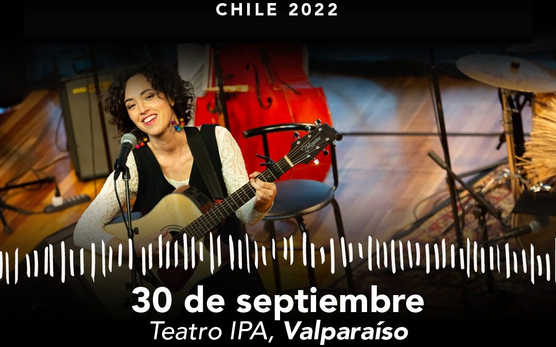 LA CANTAUTORA VERO SOFFI PRESENTA SU NUEVO DISCO EN EL TEATRO IPA DE VALPARAÍSO