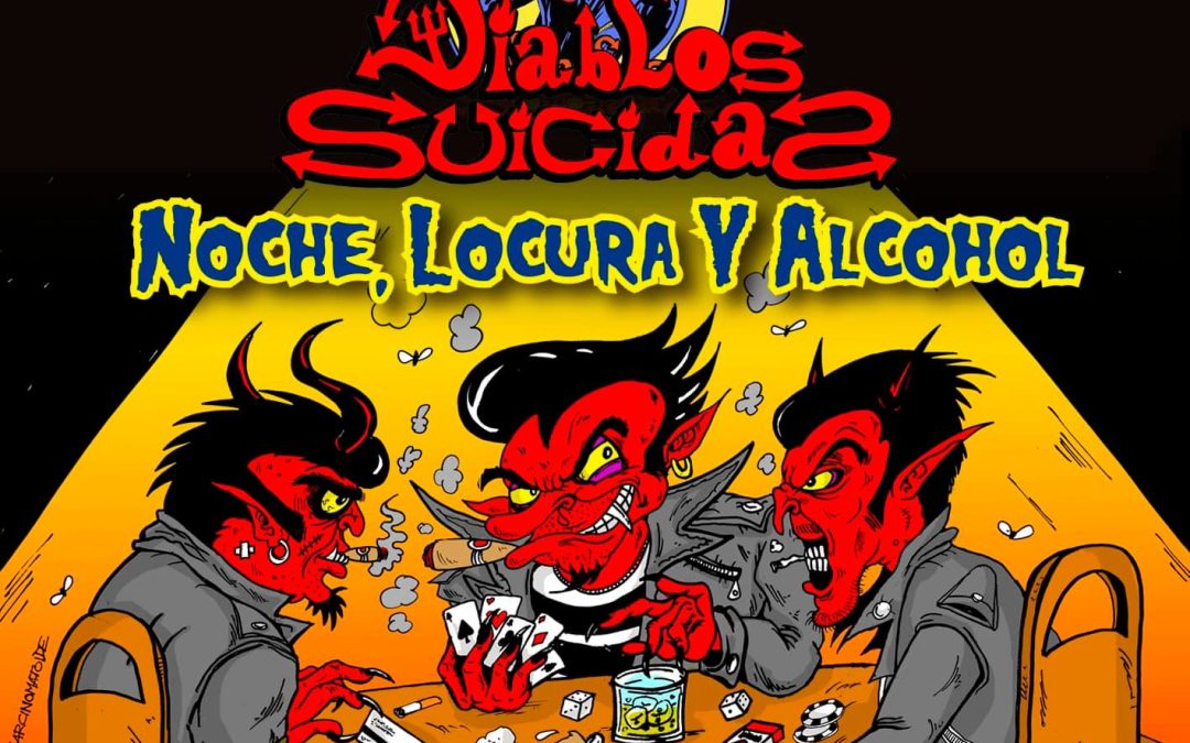 PODCAST: DIABLOS SUICIDAS LLEVARÁ SU PSYCHOBILLY HECHO EN CHILE EN GIRA POR USA