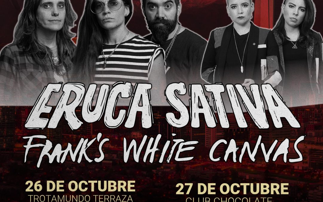 PODCAST: FRANK’S WHITE CANVAS CONVERSÓ CON RITOQUE FM SOBRE SU NUEVA VIDA EN EUROPA Y SHOWS EN CHILE