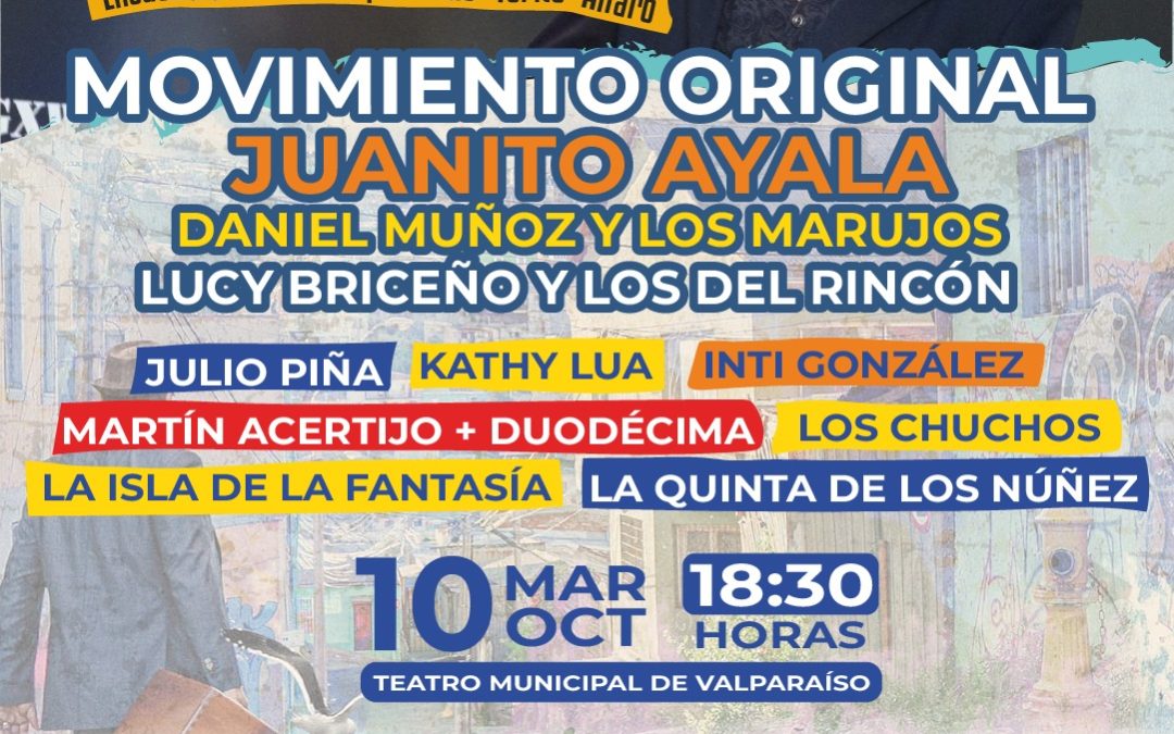 EVENTO  “VALPARAÍSO ABRAZA A TORITO AFARO” CONVOCA A DECENAS DE MÚSICOS PARA AYUDAR AL ILUSTRE CUEQUERO