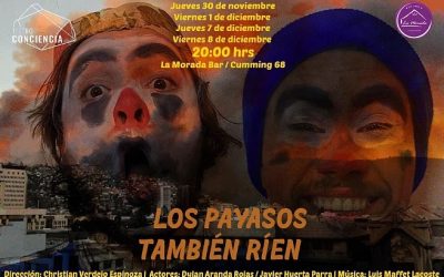 “LOS PAYASOS TAMBIÉN RÍEN”, LA OBRA DE TEATRO QUE RECUERDA EL GRAN INCENDIO DE VALPARAÍSO DESDE LA MIRADA DE DOS ESPECIALES PROTAGONISTAS