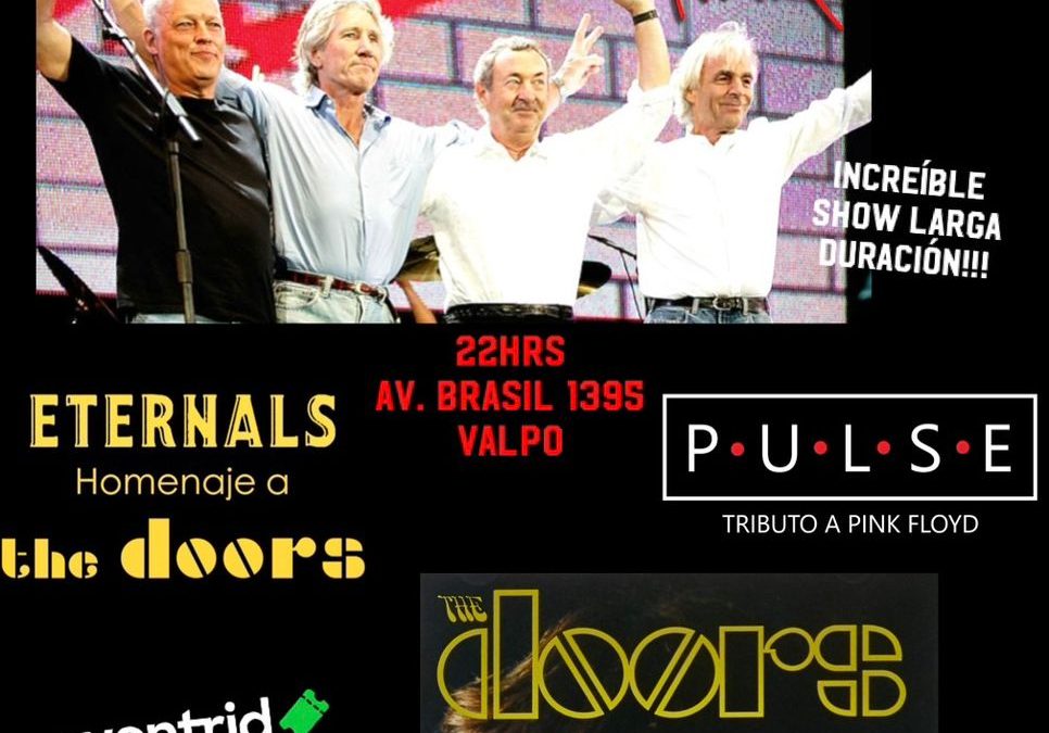 CIERRA EL AÑO CON LOS CLÁSICOS DEL ROCK Y EL SONIDO DE PINK FLOYD Y THE DOORS EN VIVO