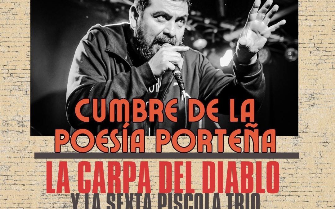 WALTER CONTRERAS DE LA CARPA DEL DIABLO VUELVE A VALPARAÍSO EN LA “PRIMERA CUMBRE DE POESÍA PORTEÑA”