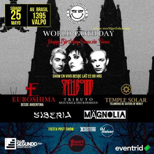 ESTE 22 DE MAYO ES EL WORLD GOTH DAY